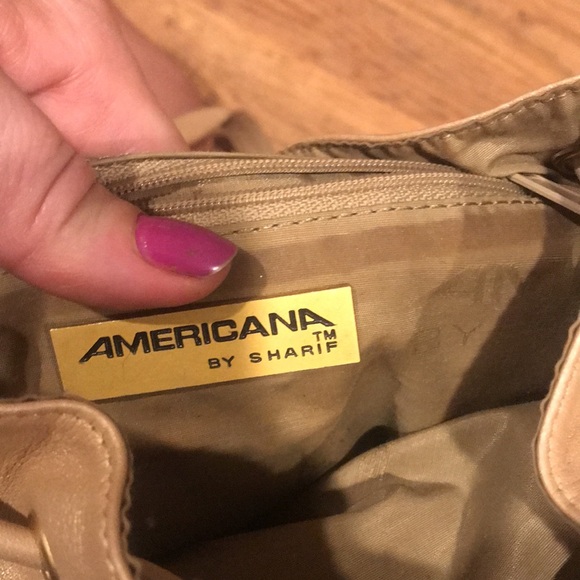 Vintage Sharif Gold Mini Backpack - Picture 11 of 13